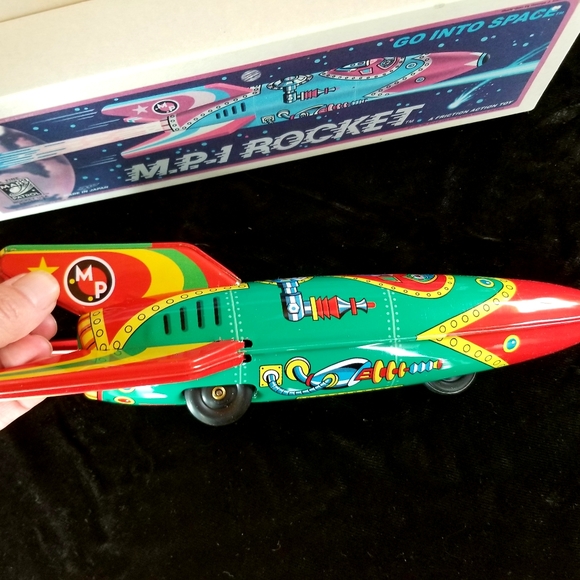 Rocket tin toy vintage - Picture 3 of 3
